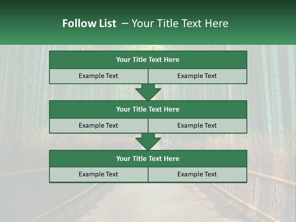Hand Rent Leaf PowerPoint Template