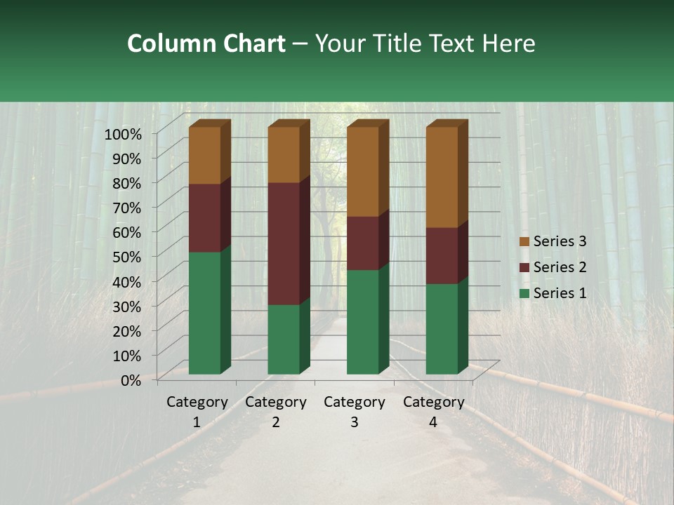 Hand Rent Leaf PowerPoint Template