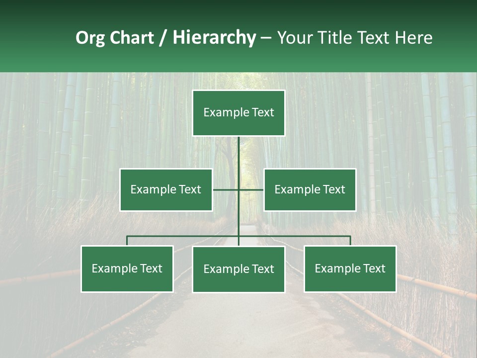 Hand Rent Leaf PowerPoint Template