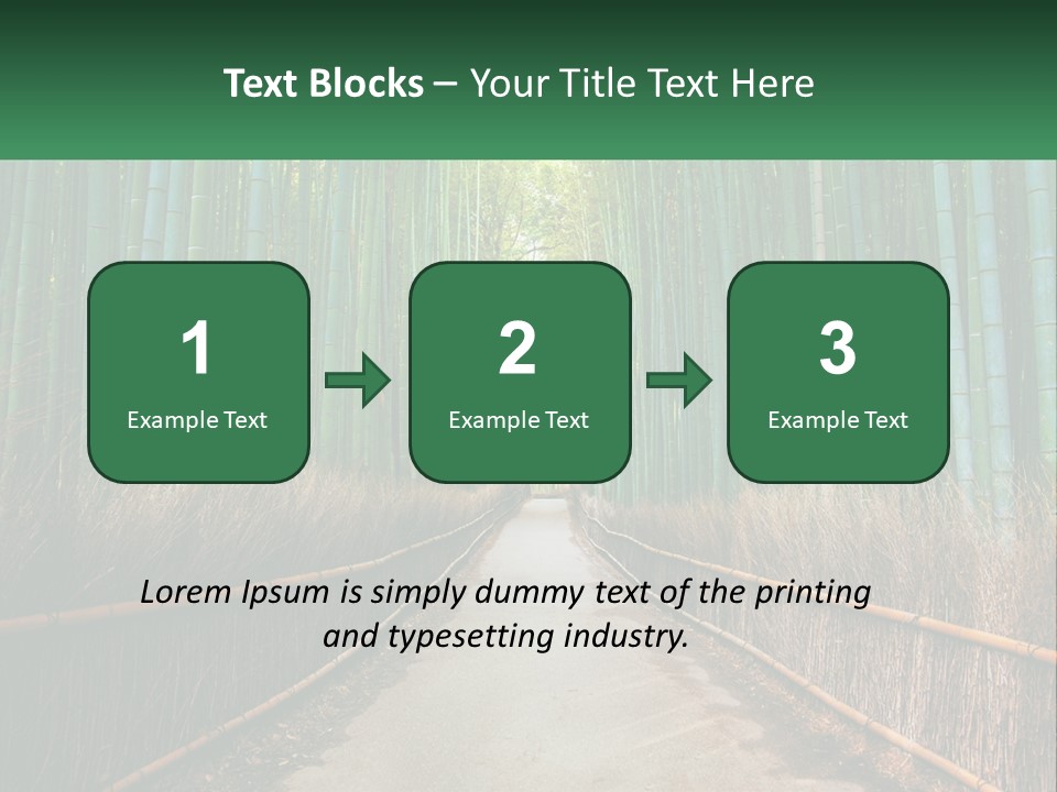 Hand Rent Leaf PowerPoint Template