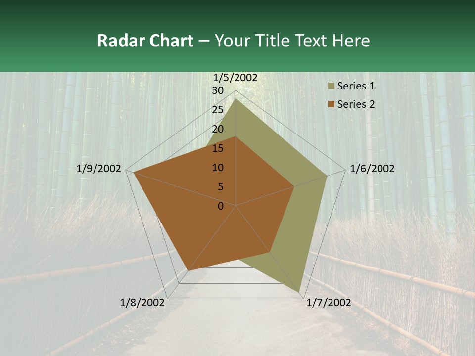 Hand Rent Leaf PowerPoint Template
