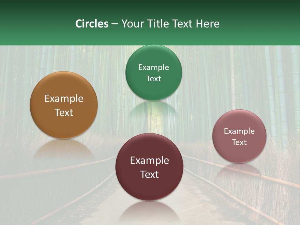 Hand Rent Leaf PowerPoint Template