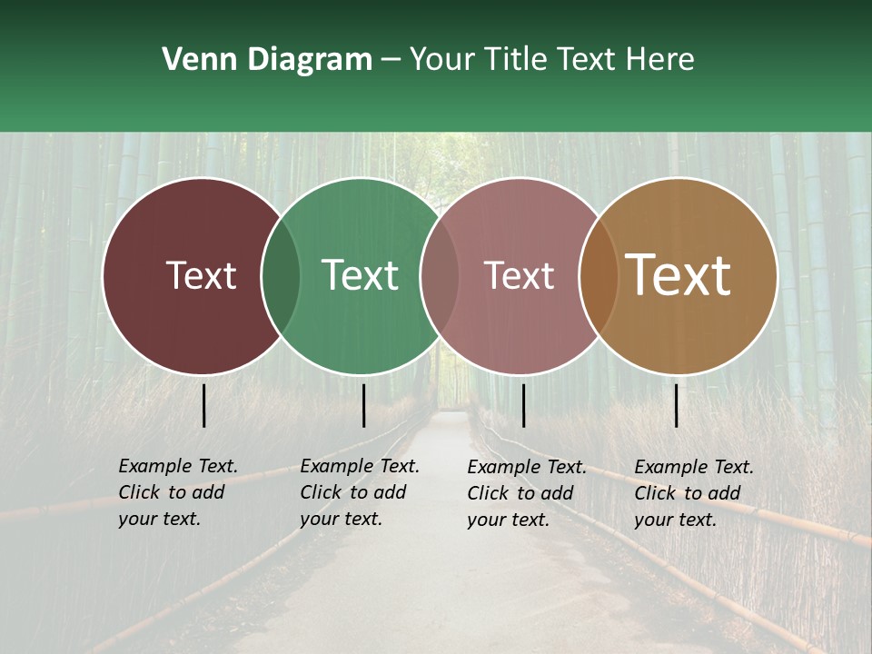 Hand Rent Leaf PowerPoint Template