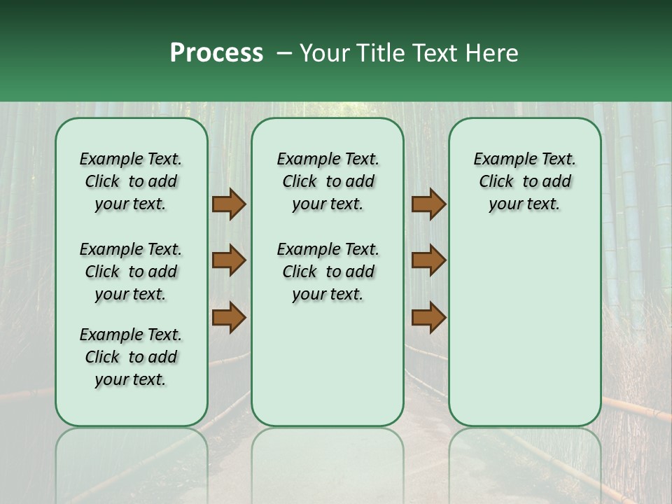 Hand Rent Leaf PowerPoint Template