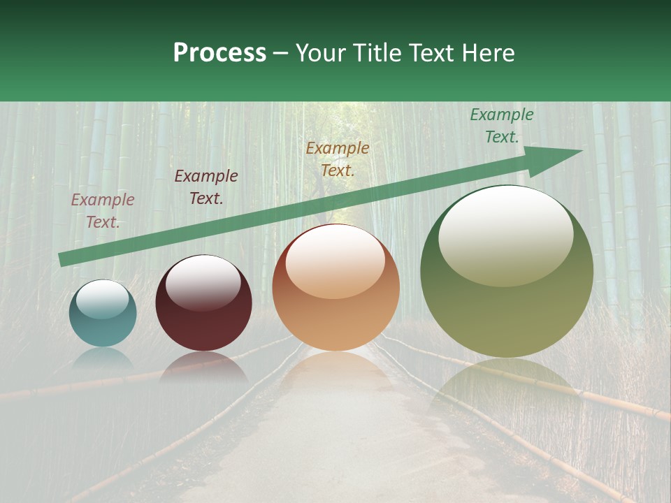 Hand Rent Leaf PowerPoint Template