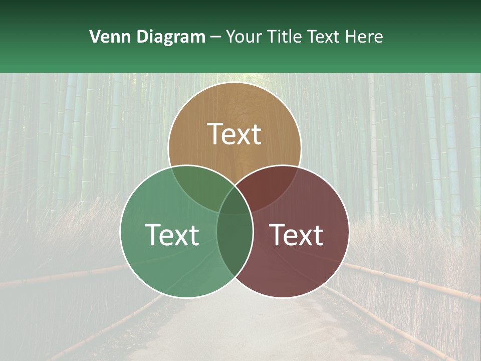 Hand Rent Leaf PowerPoint Template