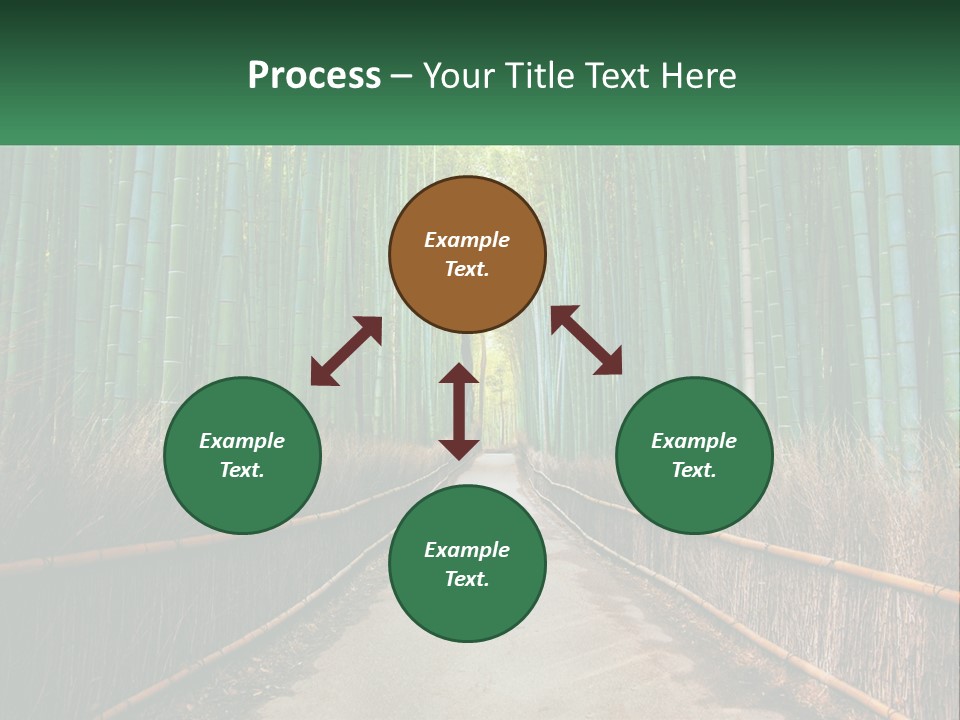 Hand Rent Leaf PowerPoint Template
