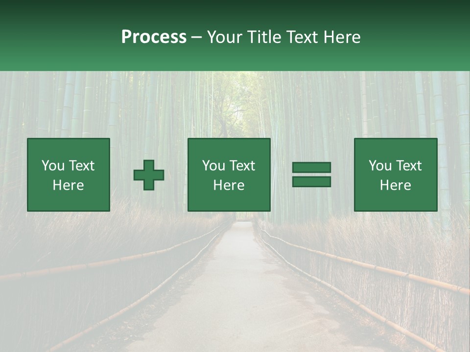Hand Rent Leaf PowerPoint Template
