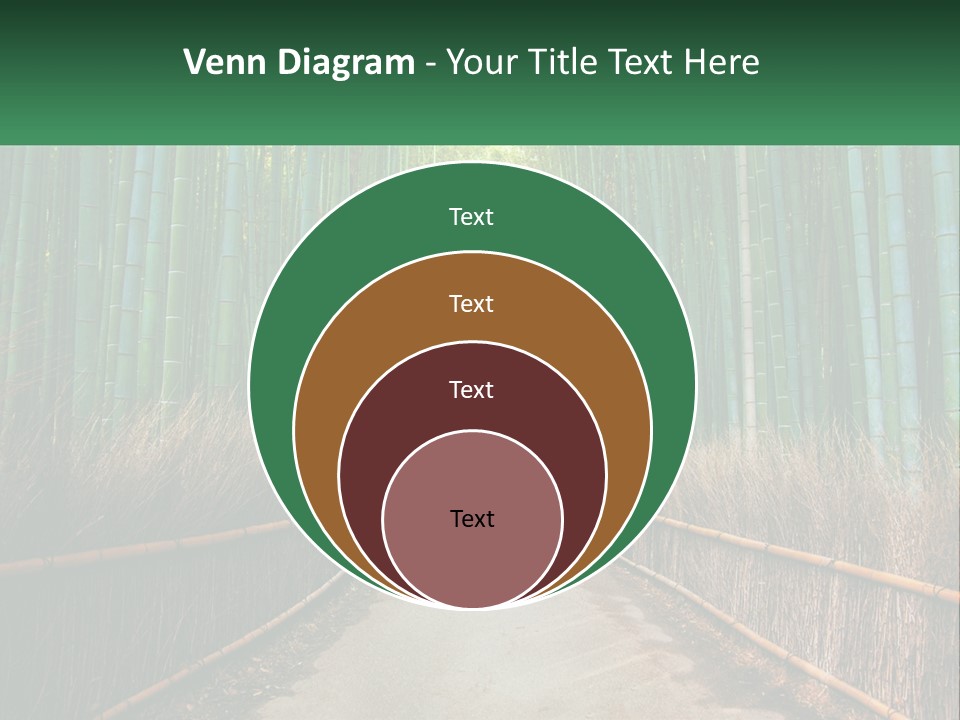 Hand Rent Leaf PowerPoint Template