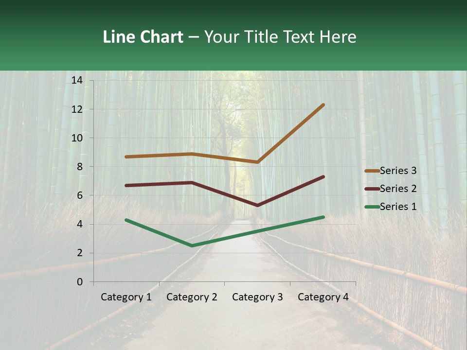 Hand Rent Leaf PowerPoint Template
