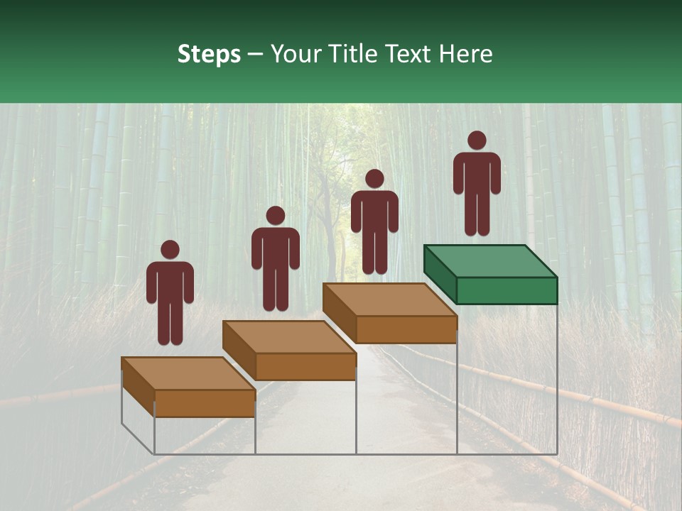 Hand Rent Leaf PowerPoint Template