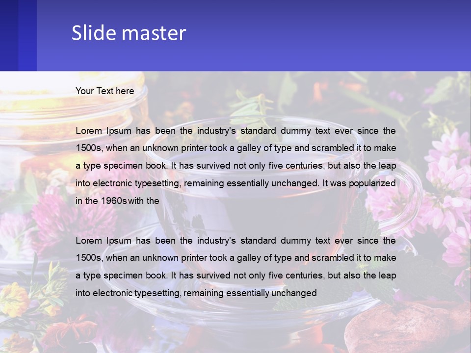 Nature Holding Investment PowerPoint Template