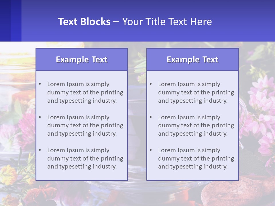 Nature Holding Investment PowerPoint Template