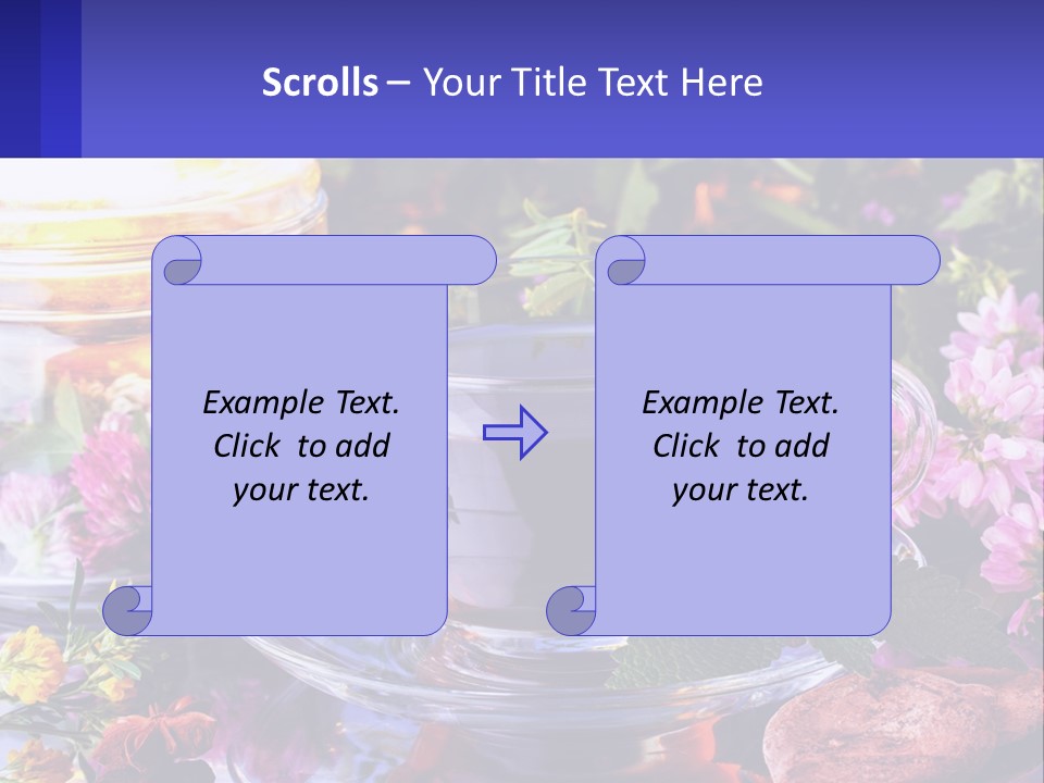 Nature Holding Investment PowerPoint Template