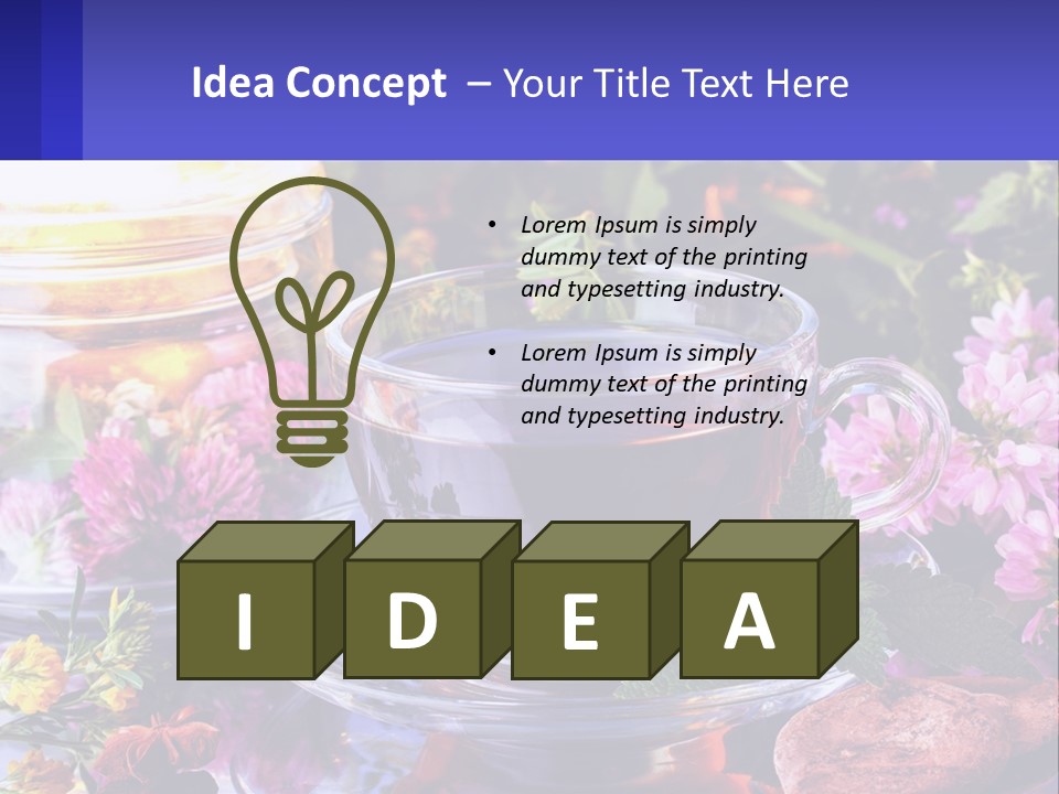 Nature Holding Investment PowerPoint Template