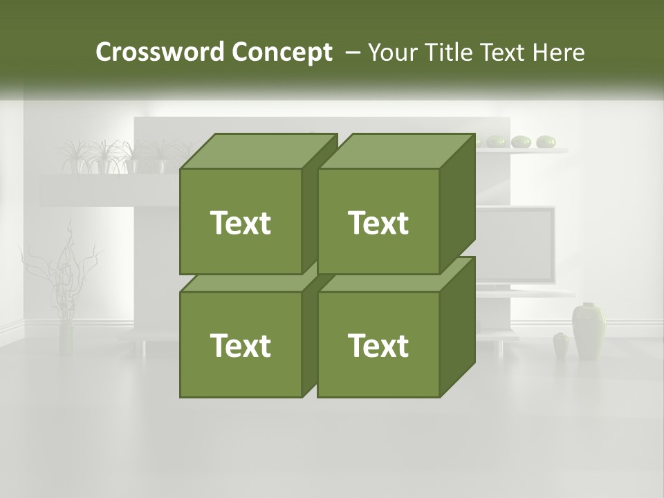 Blue Sky Cloud Holding PowerPoint Template