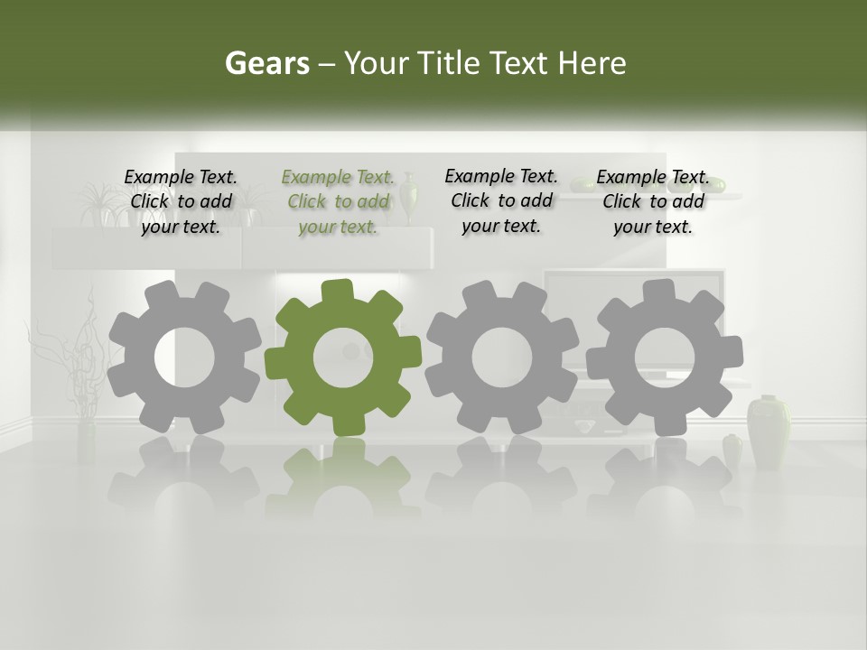 Blue Sky Cloud Holding PowerPoint Template