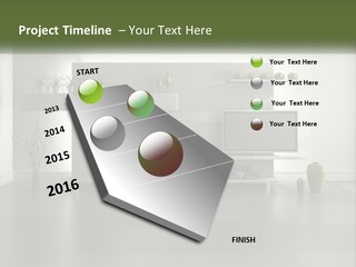 Blue Sky Cloud Holding PowerPoint Template