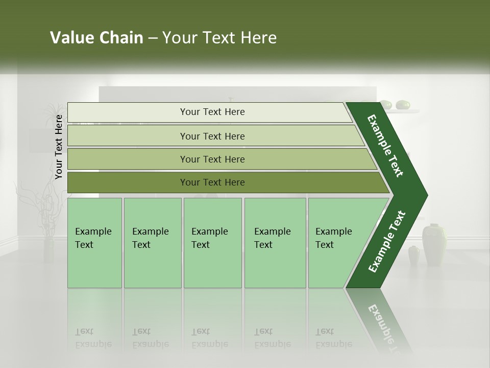 Blue Sky Cloud Holding PowerPoint Template
