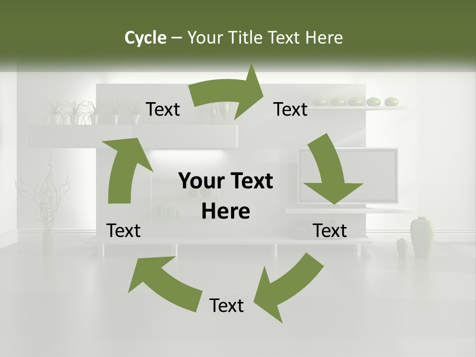 Blue Sky Cloud Holding PowerPoint Template