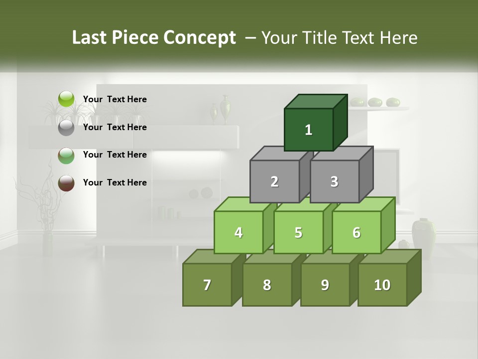 Blue Sky Cloud Holding PowerPoint Template