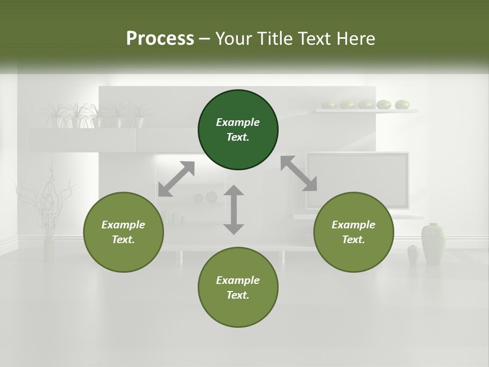 Blue Sky Cloud Holding PowerPoint Template