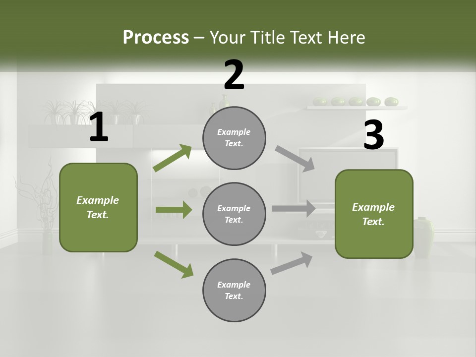 Blue Sky Cloud Holding PowerPoint Template