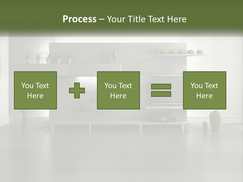 Blue Sky Cloud Holding PowerPoint Template