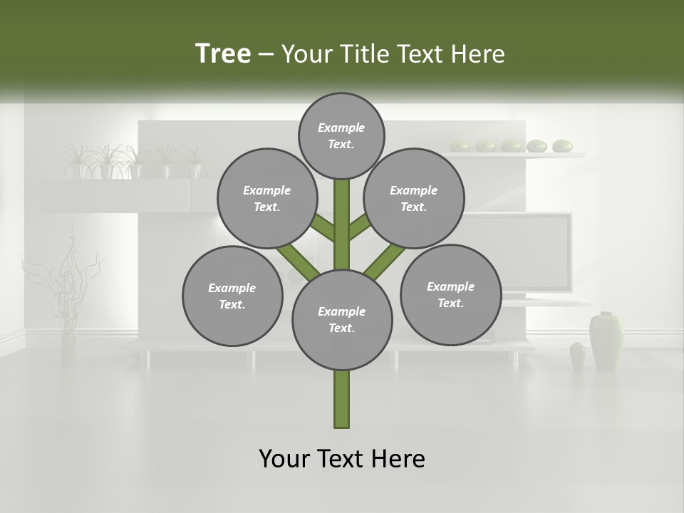 Blue Sky Cloud Holding PowerPoint Template