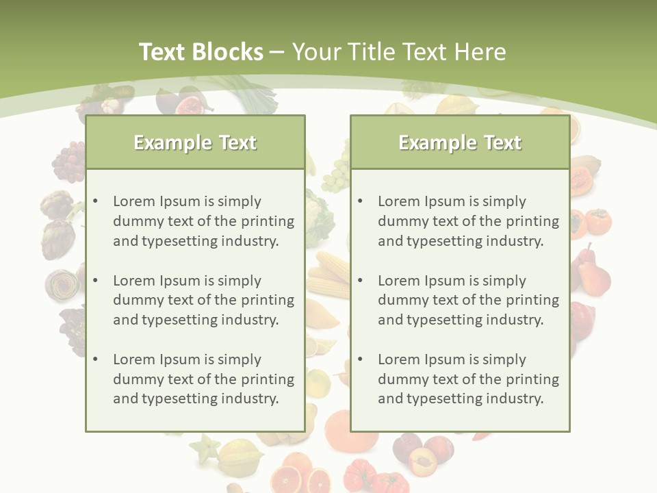 Garden Made Cloud PowerPoint Template