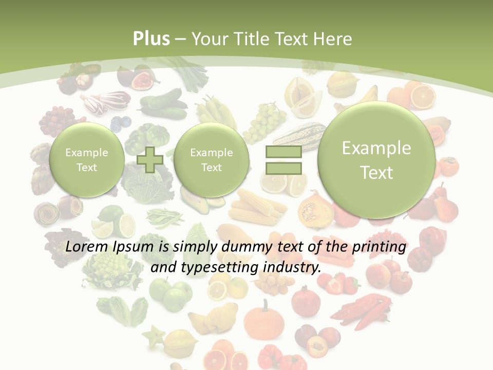 Garden Made Cloud PowerPoint Template
