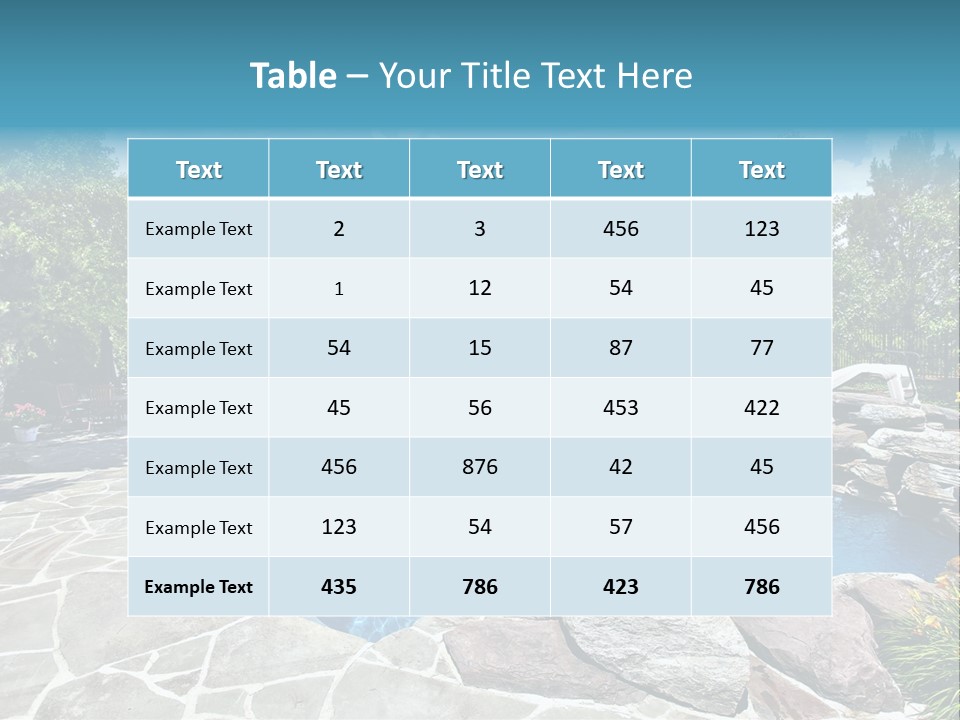 Sky Hand Architect PowerPoint Template
