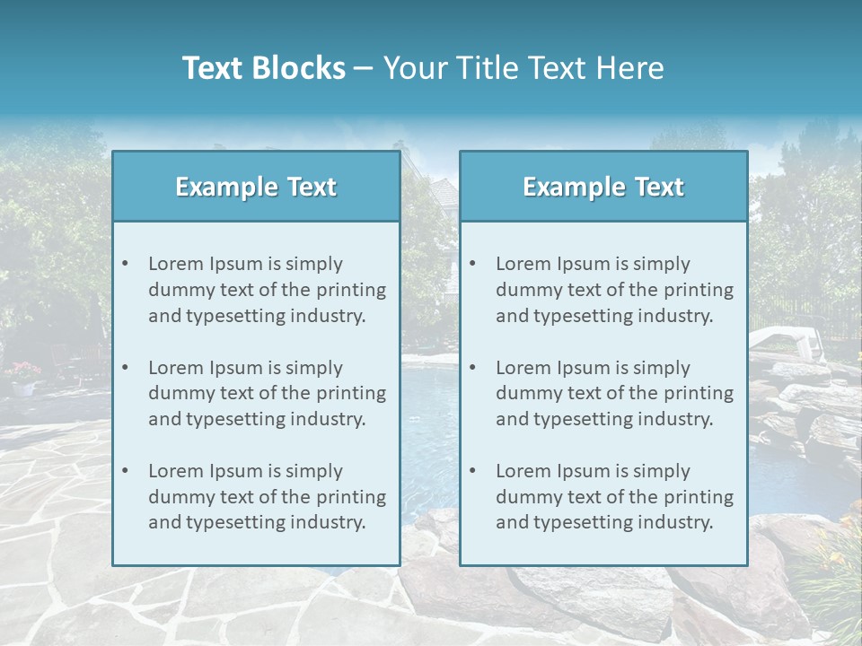 Sky Hand Architect PowerPoint Template