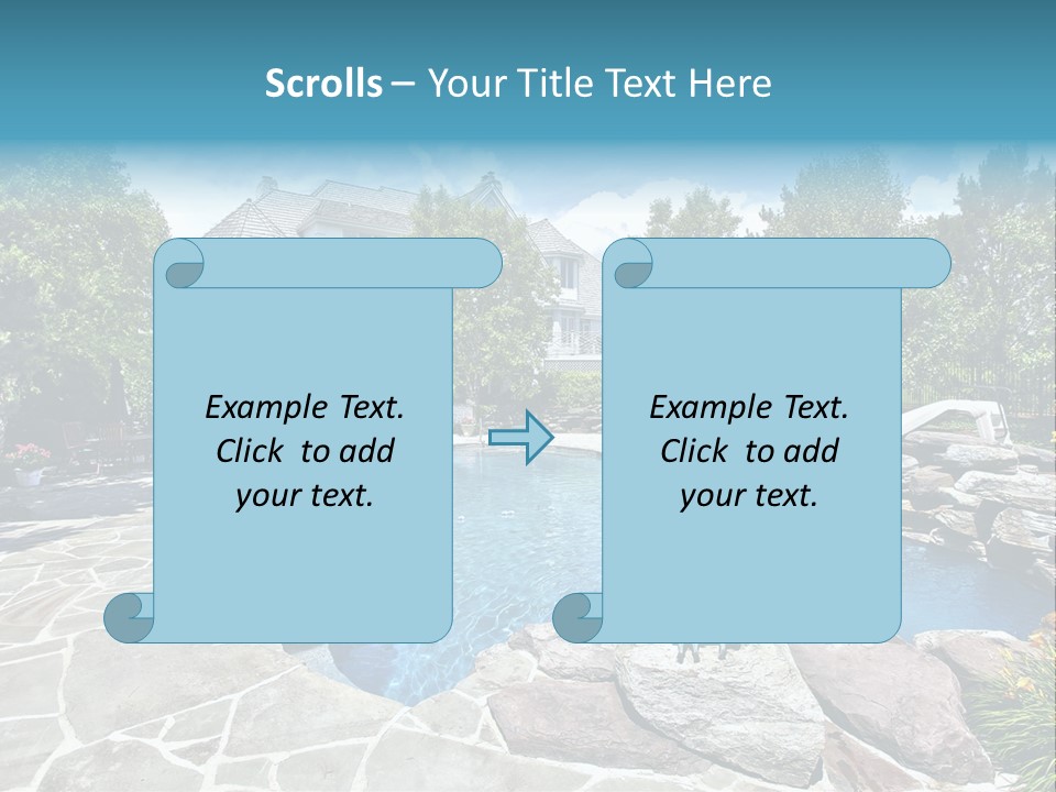 Sky Hand Architect PowerPoint Template