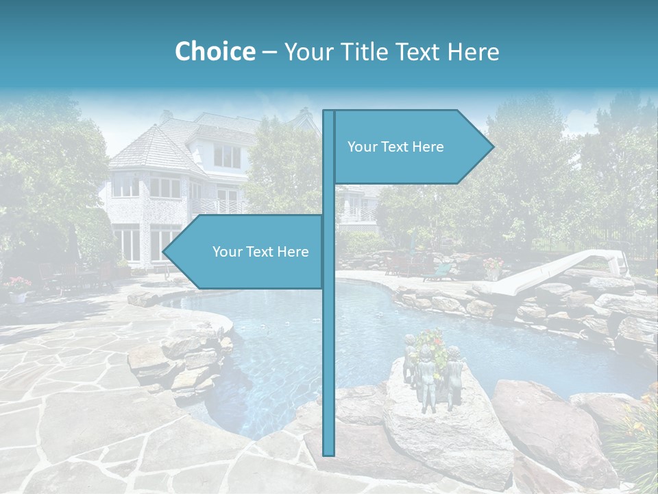 Sky Hand Architect PowerPoint Template