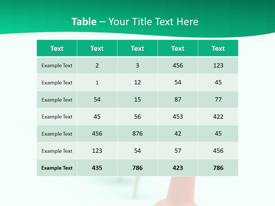 Garden Buy Loan PowerPoint Template