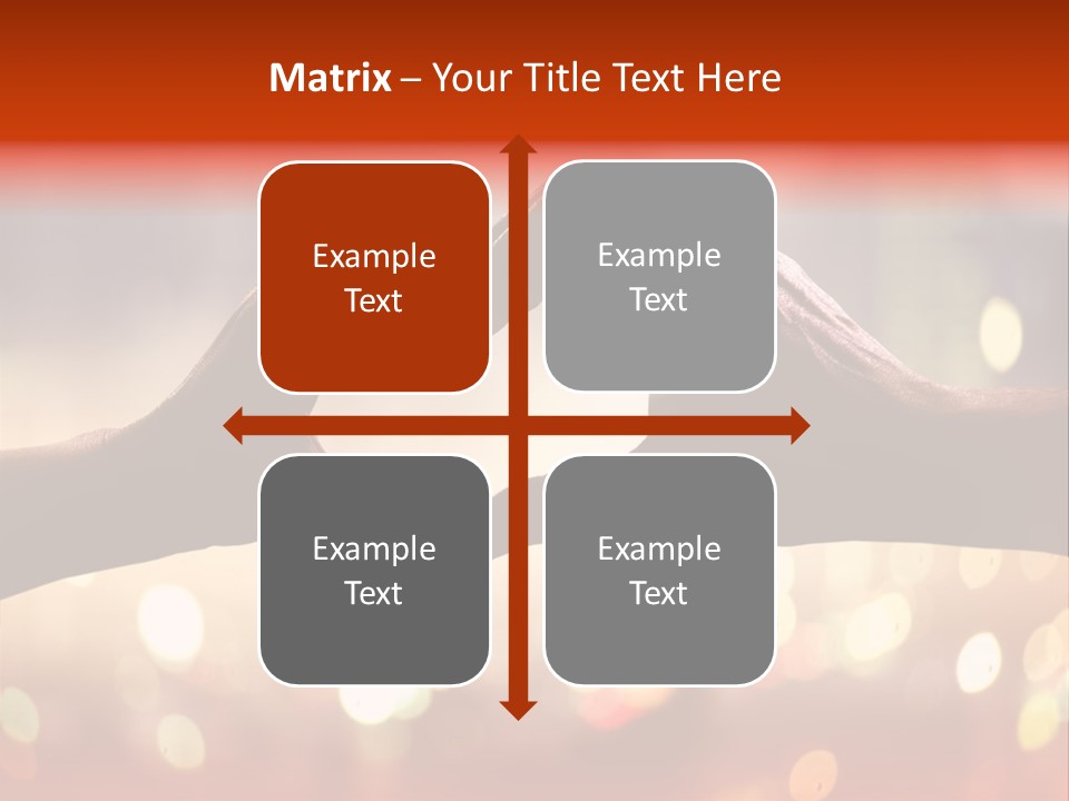 Investment Hand Buy PowerPoint Template