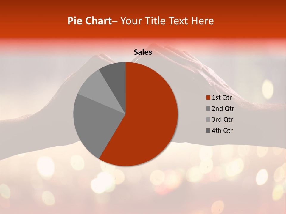 Investment Hand Buy PowerPoint Template