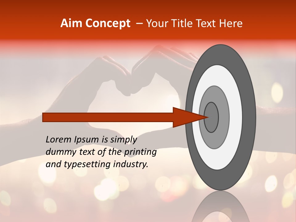 Investment Hand Buy PowerPoint Template