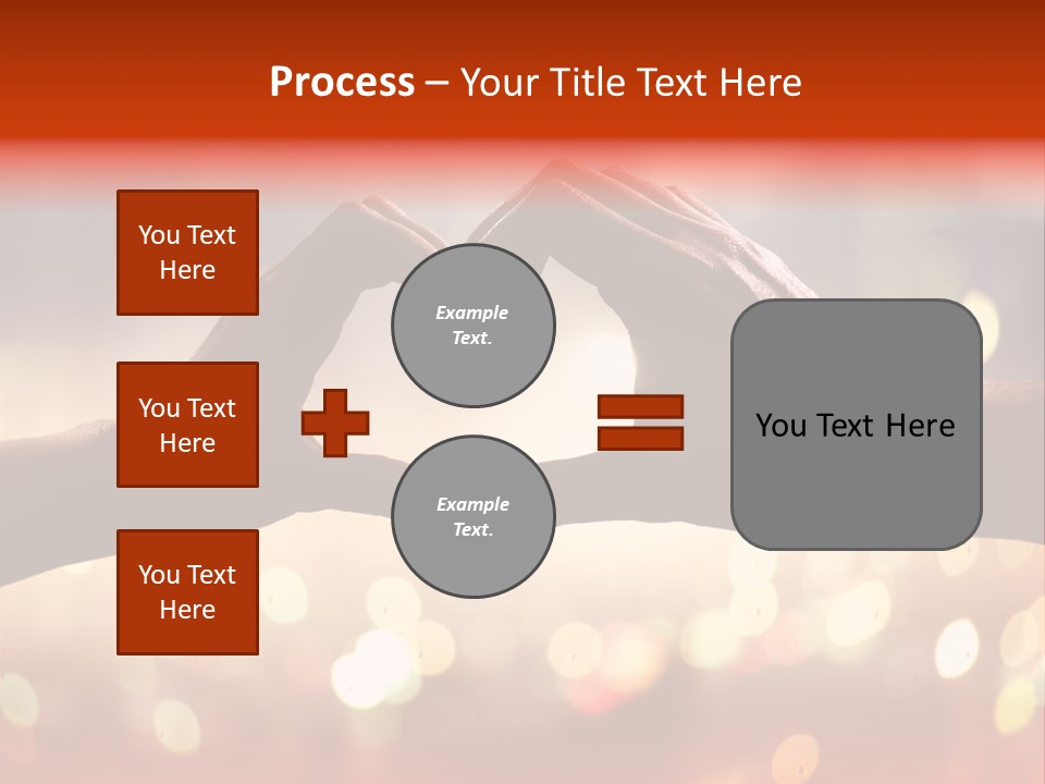 Investment Hand Buy PowerPoint Template
