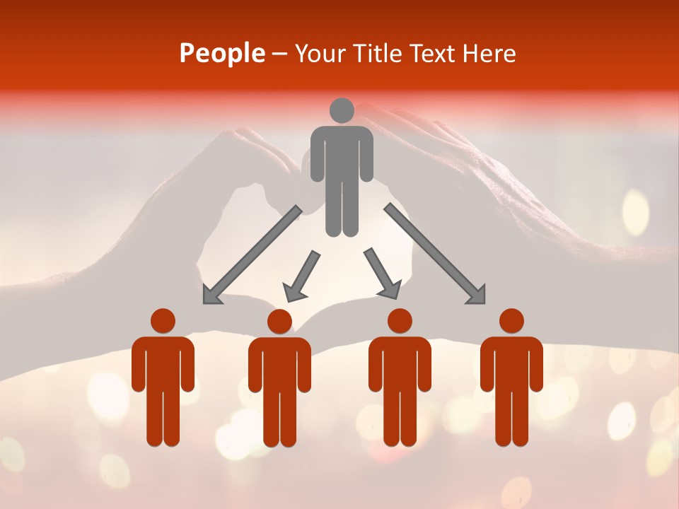 Investment Hand Buy PowerPoint Template