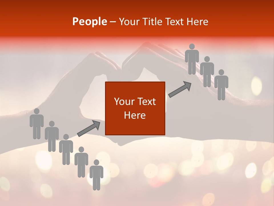 Investment Hand Buy PowerPoint Template