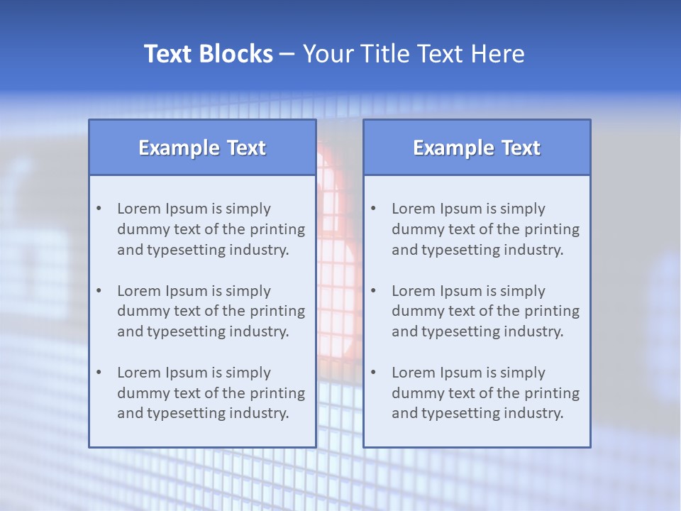 Sky Build Buy PowerPoint Template
