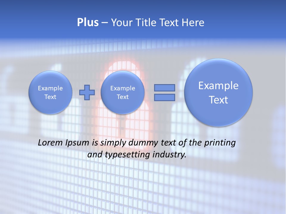 Sky Build Buy PowerPoint Template