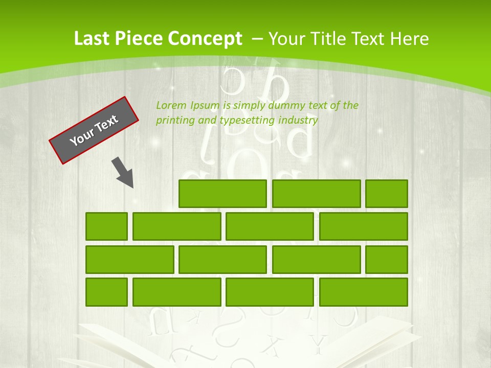 Hand Business House PowerPoint Template