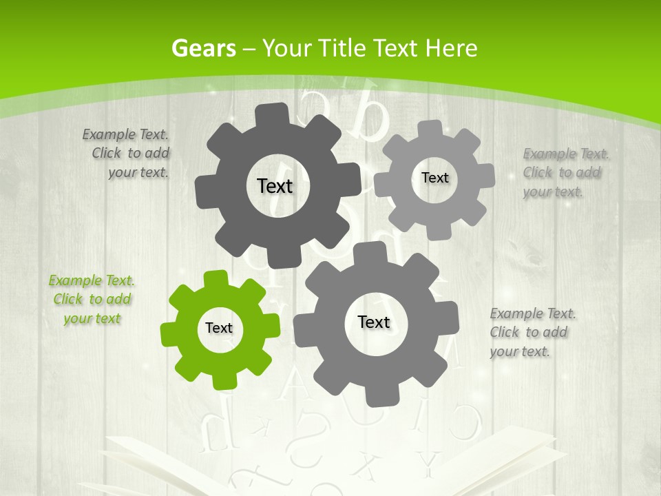 Hand Business House PowerPoint Template