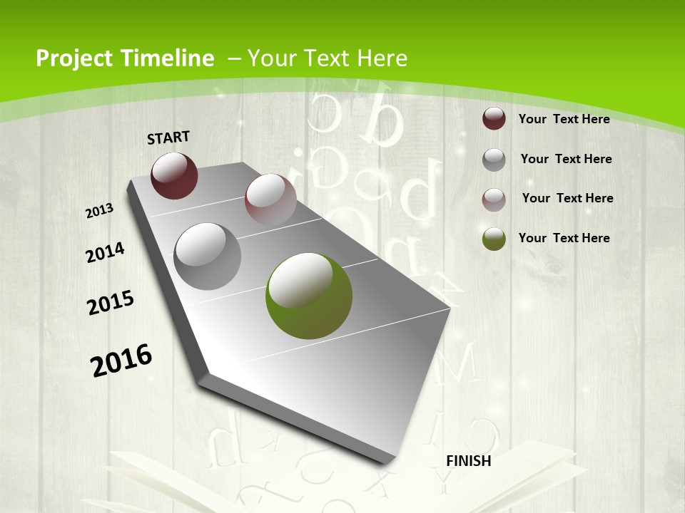 Hand Business House PowerPoint Template