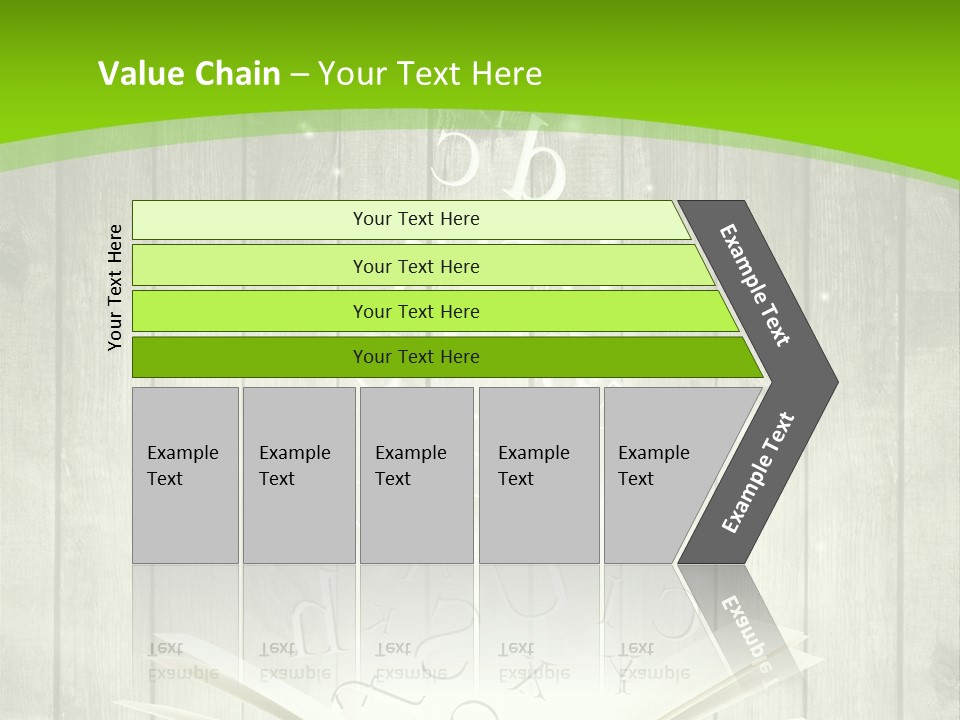 Hand Business House PowerPoint Template