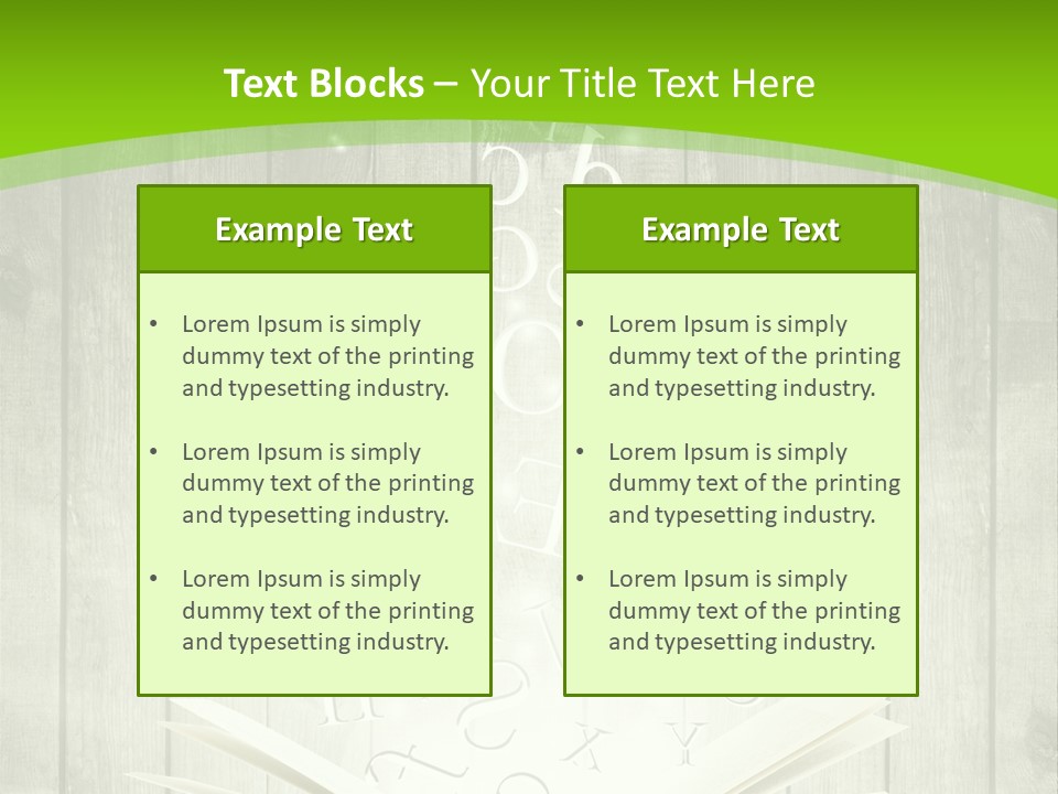 Hand Business House PowerPoint Template