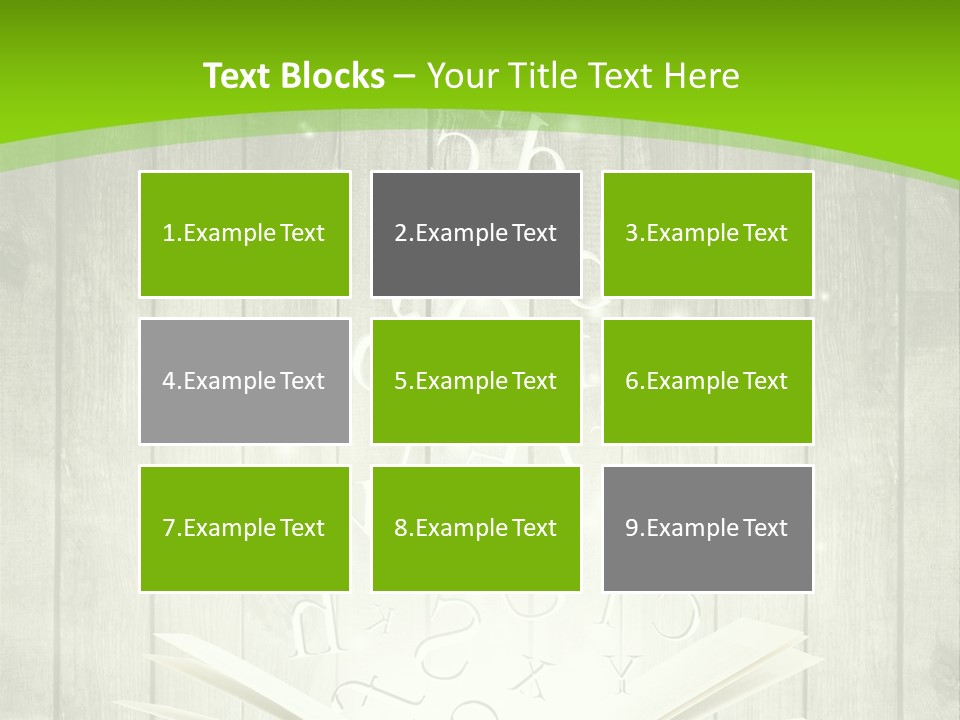 Hand Business House PowerPoint Template